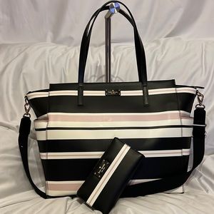 Kate Spade Baby Bag and Wallet
